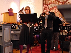 Solister på Amigos Para Siempre<br>Eufonium: Karina Hagen<br>Trompet: Erlend Petersen