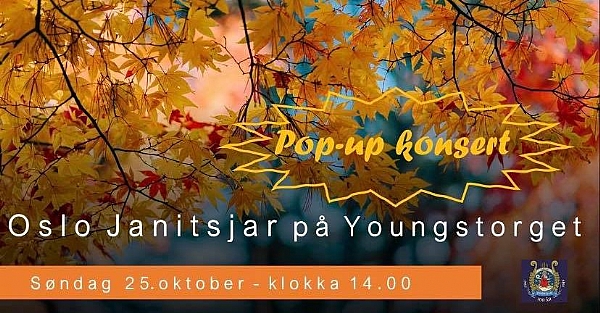 Pop-Up konsert på Youngstorget!